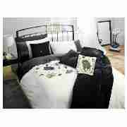 Tesco Floral Lace Embroidered Single Duvet Set,