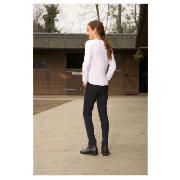 girls heavy duty navy jodhpurs age 11-12