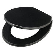 Glitter Toilet Seat Black