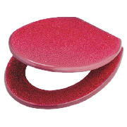 Tesco Glitter Toilet Seat Pink