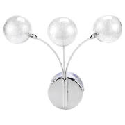 Tesco Globe Chrome Wall Fitting