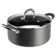 tesco Go Cook Hard Anodised Stockpot 24cm