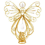 Tesco Gold Angel Tree Topper