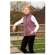 ladies purple riding waistcoat size 10