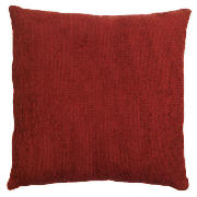 tesco Large Chenille Cushion , Berry