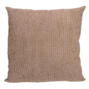 tesco Large Chenille Cushion, Mocha