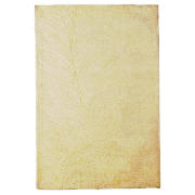 Tesco Leaf Wool Rug, Cream 120X170cm