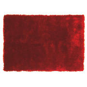 Tesco Luxurious Shaggy Rug, Red 150X240cm