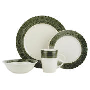 Tesco Manhattan 12 piece Dinner Set