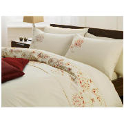 tesco Marlborough Embroidered Duvet Set Double,