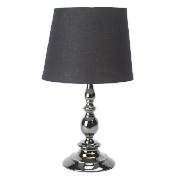 Tesco Metalic Candlestick Table Lamp