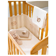 tesco MY BABYS Natural Cot Bumper