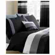 Nanza Duvet Set Single, Black