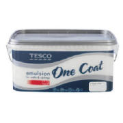 tesco One Coat Antique White 2.5L