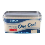 Tesco One Coat Latte 2.5L