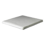 Tesco Organic Cotton Single Flat Sheet, Cream