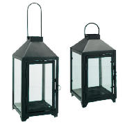 Outdoor Metal Lantern, Small & Large