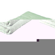 Pair of Bath Sheets, Light Green