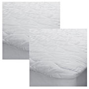 tesco Pair of Single Mattress Protectors