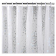 Tesco Peva Dot Shower Curtain