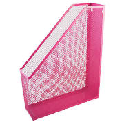 Pink Mesh Single Magazine File