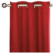 Plain Canvas Unlined Eyelet Curtain