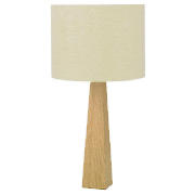 Tesco Prism Wood Block Lamp