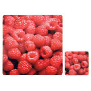 Rasberry Square Placemats & Coasters 4pk