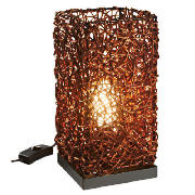 Rattan Table Lamp