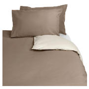 Reversible Duvet Set King, Light & Dark
