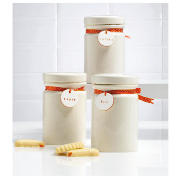 tesco Ribbon Ceramic Storage Set