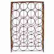 Tesco Seagrass Wine Rack - 24 bottles