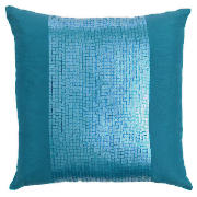 Tesco Sequin Cushion Peacock 40x40cm