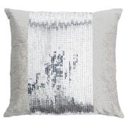 Tesco Sequin Cushion Silver 40x40cm