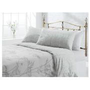 Tesco Shadow Print Duvet Set Kingsize, Natural