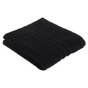 tesco Soft Hand Towel, Black