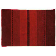 Tesco Striped Rug, Red 90x150cm