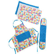 tesco Summer Spot Kitchen Textiles Set