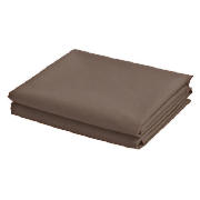 tesco Twin Pack Pillowcase, Dark Natural