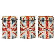 Union Flag Tea, Coffee & Sugar Canister