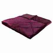 Velvet Bedspread Plum 220cmx200cm