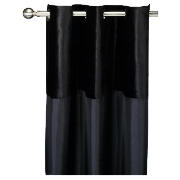 Velvet taffeta Curtains lined Eyelet -