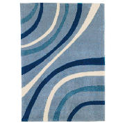 Tesco Waves Rug Duck Egg 90x150cm