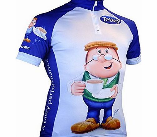 Tetley Impsport Tetley Tea Thats better Thats Tetley Cycling Jersey Mens, Ladies amp; Childrens Sizes (Gaffer Jersey, X-Large Mens 42 Chest)