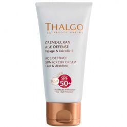 Thalgo AGE DEFENCE SUNSCREEN CREAM SPF50  (50ML)