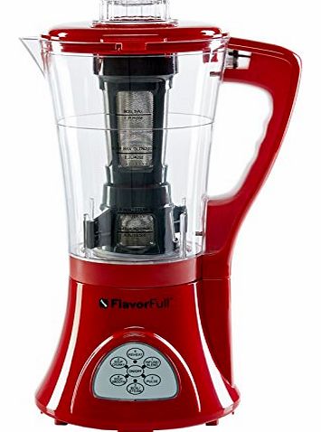 Thane FlavorFull Flavor Flavour Full 3 in 1 Cooker Blender Juicer Food Multi Processor Smoothie Hot Cold Soup Maker Jug Mixer Liquidiser Chopper Grinder Steamer All In One Kitchen Appliance Flavour 