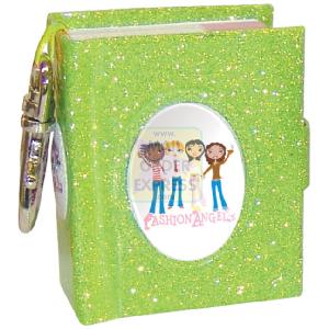 Fashion Angels Mini Sparkle Book Lime Green