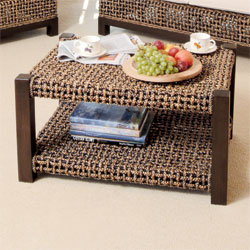 Panama Cane Coffee Table