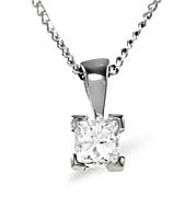 OLIVIA PLATINUM DIAMOND PENDANT 0.25CT G/VS