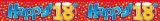 Happy 18th `Beer` Birthday Banner